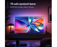 HISENSE 75E7Q PRO 75" QLED 144 Hz 4K Dolby Vison Atmos - 1338872 - zdjęcie 4